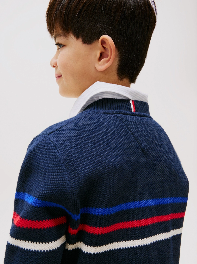 SWEATER A RAYAS TEXTURIZADAS - 4