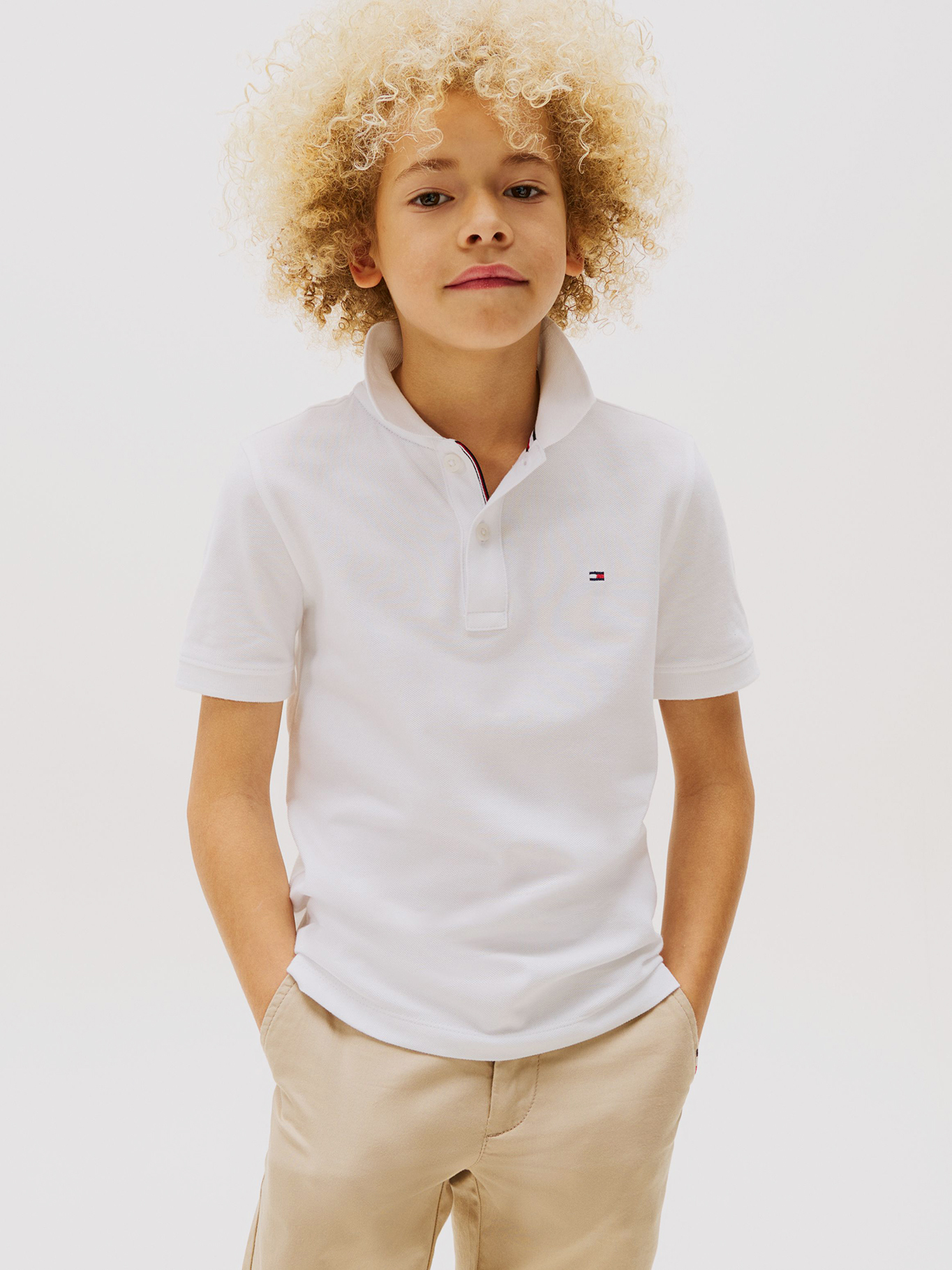 POLO DE NIÑO LOGO FLAG ESSENTIAL - 1