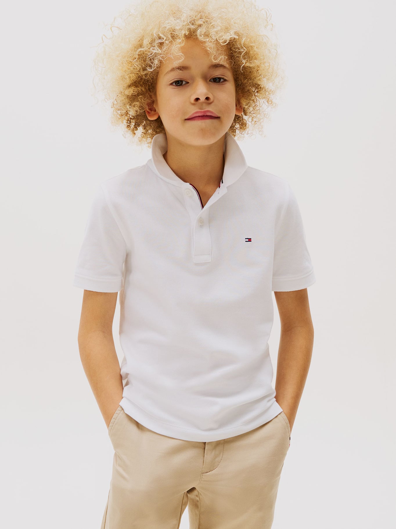 POLO DE NIÑO LOGO FLAG ESSENTIAL - 1
