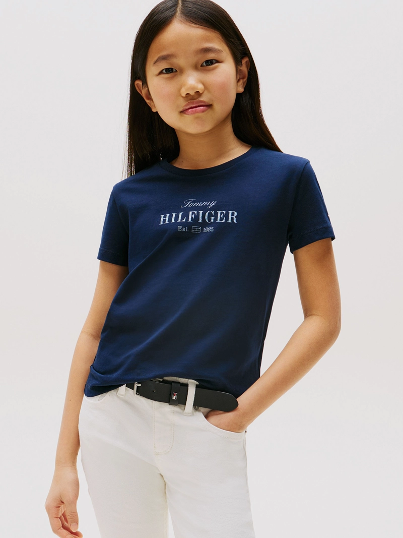 POLERA CON LOGO GLITTER - 1
