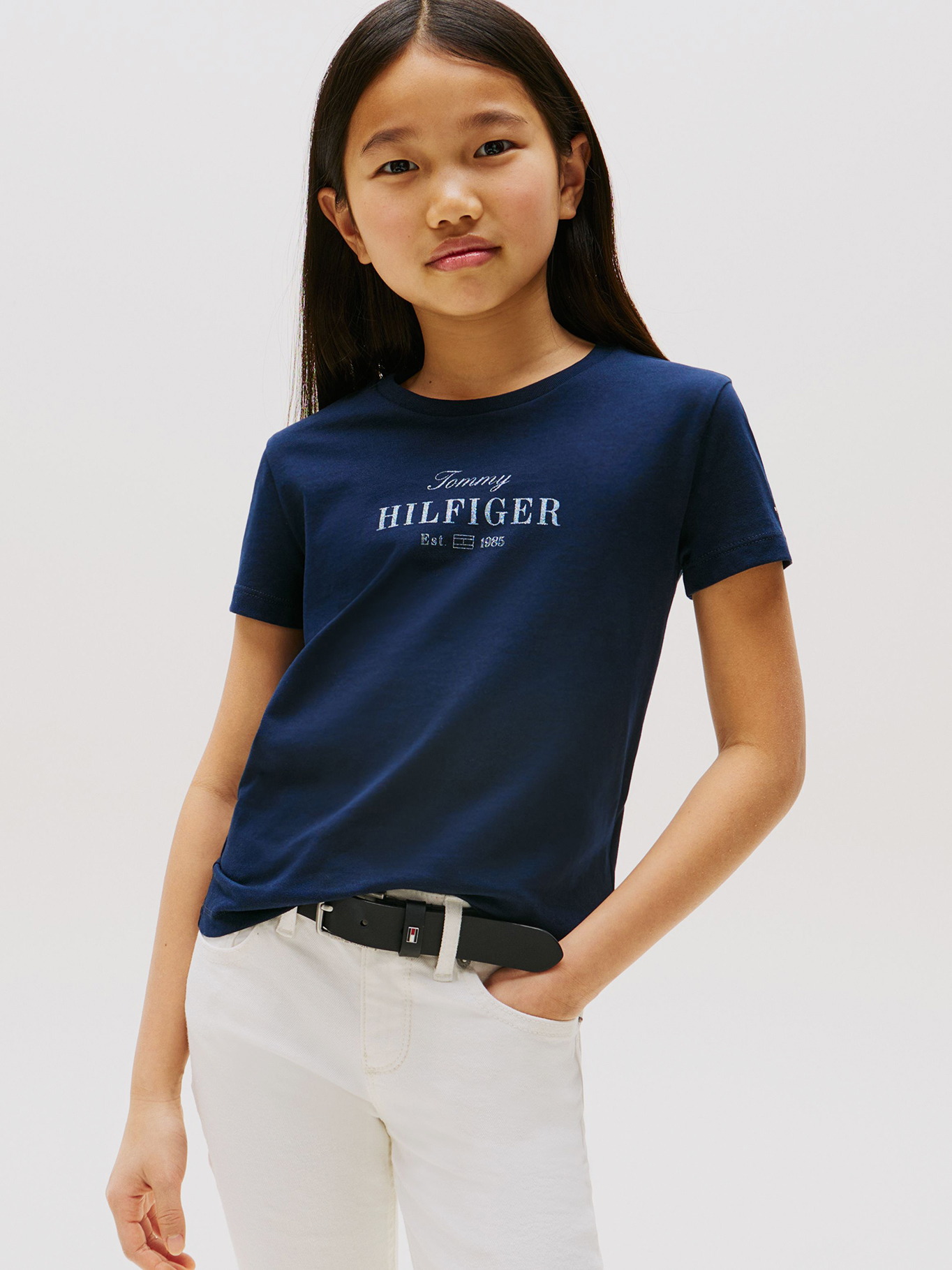 POLERA CON LOGO GLITTER - 1
