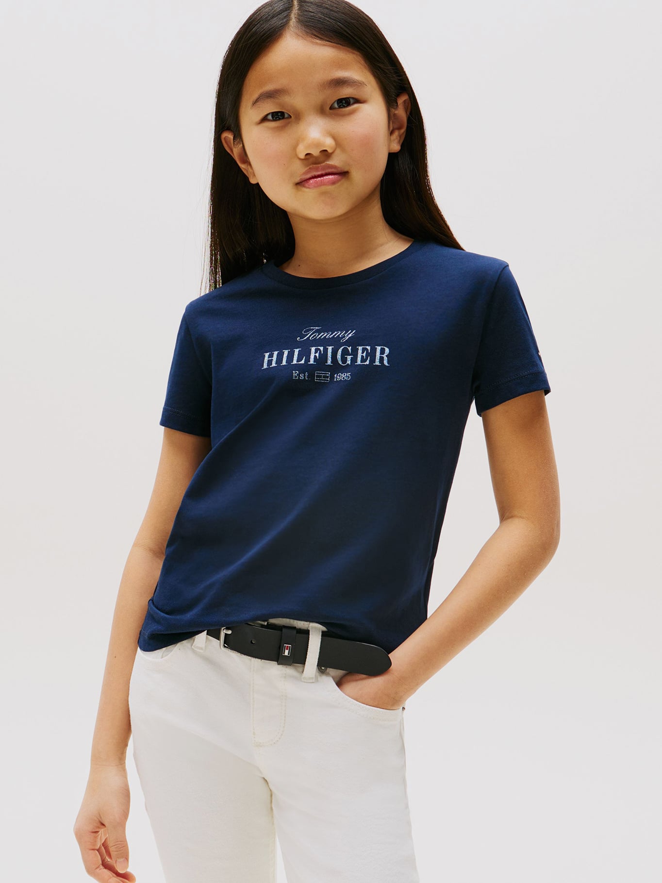 POLERA CON LOGO GLITTER - 1