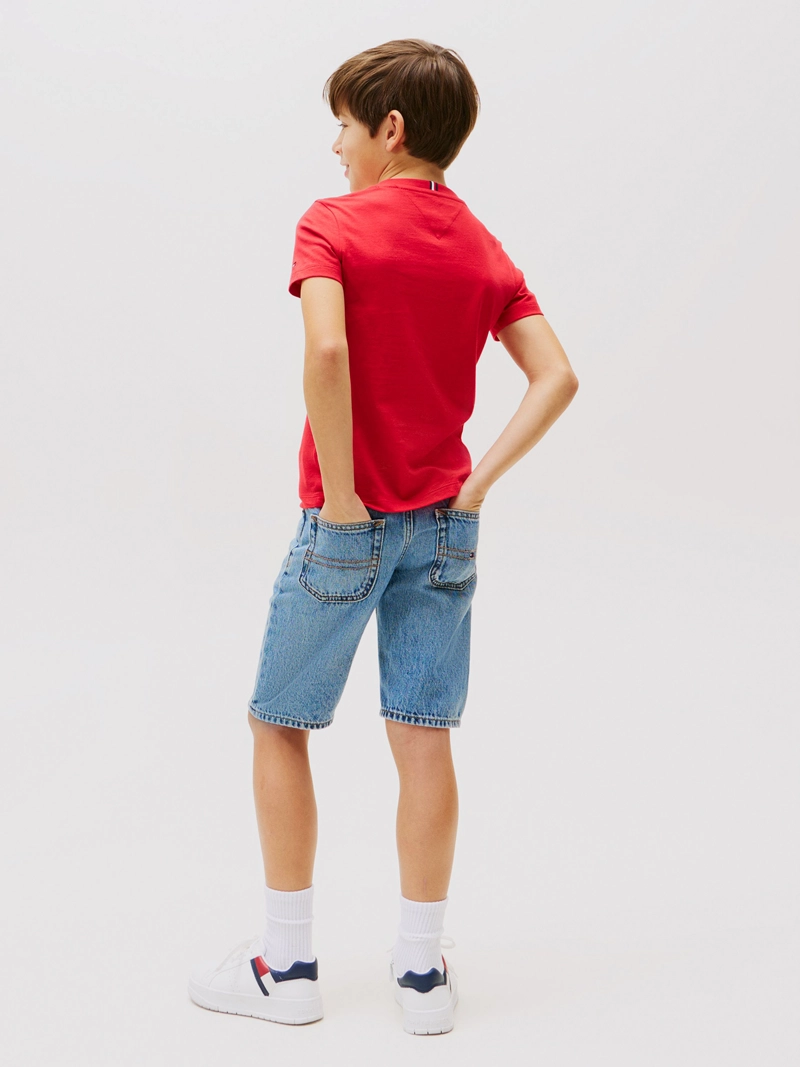 POLERA DE NIÑO ESSENTIAL CON LOGO - 3