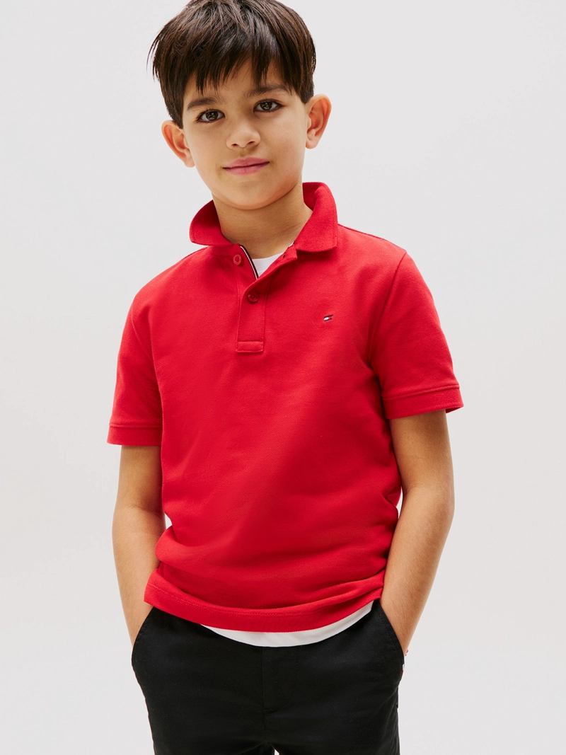 POLO DE NIÑO LOGO FLAG ESSENTIAL - 1