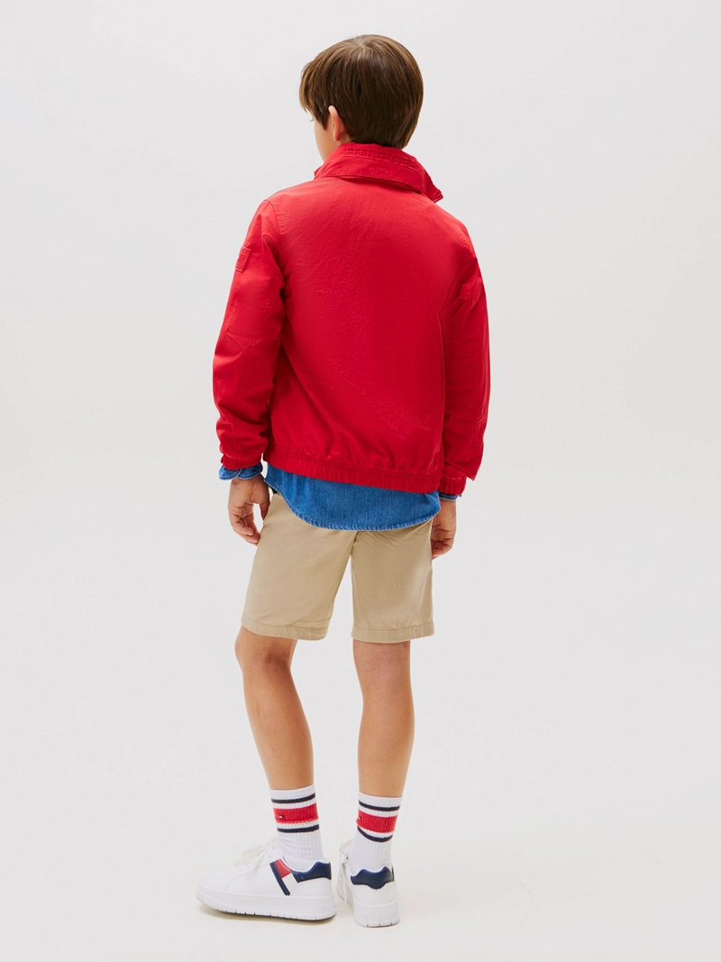 CHAQUETA CON GORRO Y LOGO - 3