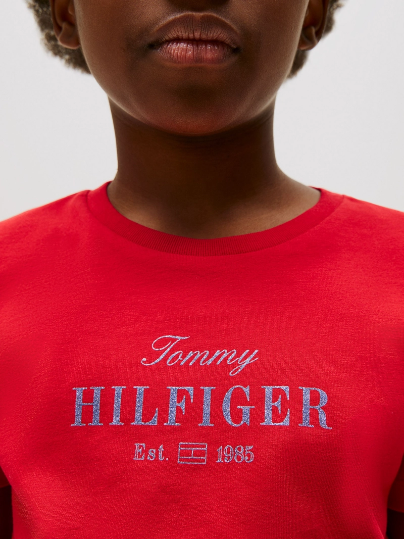 POLERA CON LOGO GLITTER - 4