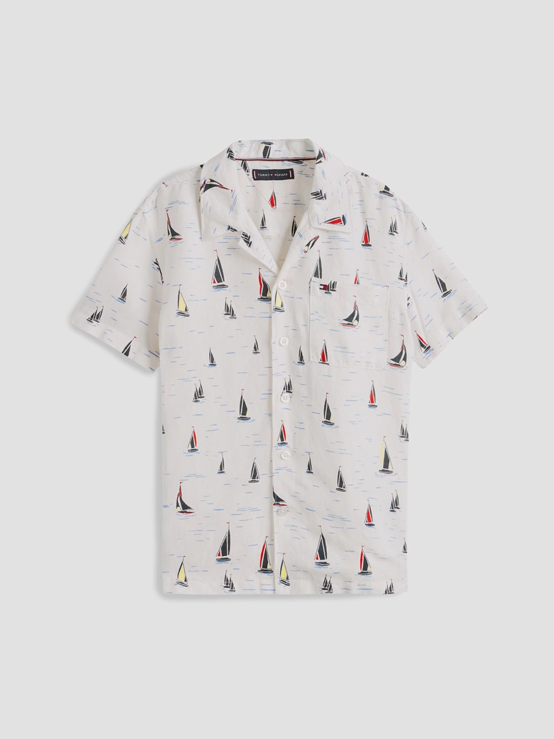 CAMISA DE MANGA CORTA ESTAMPADA - 5
