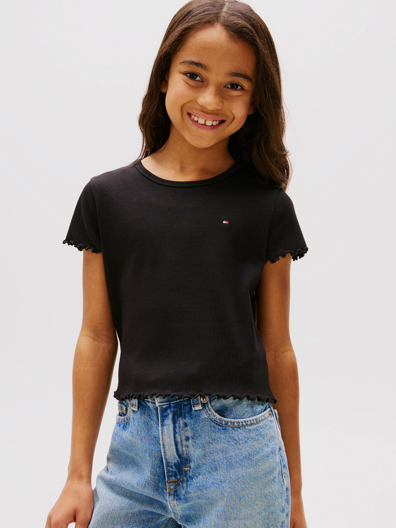 POLERA ESSENTIAL CON VUELOS - 1