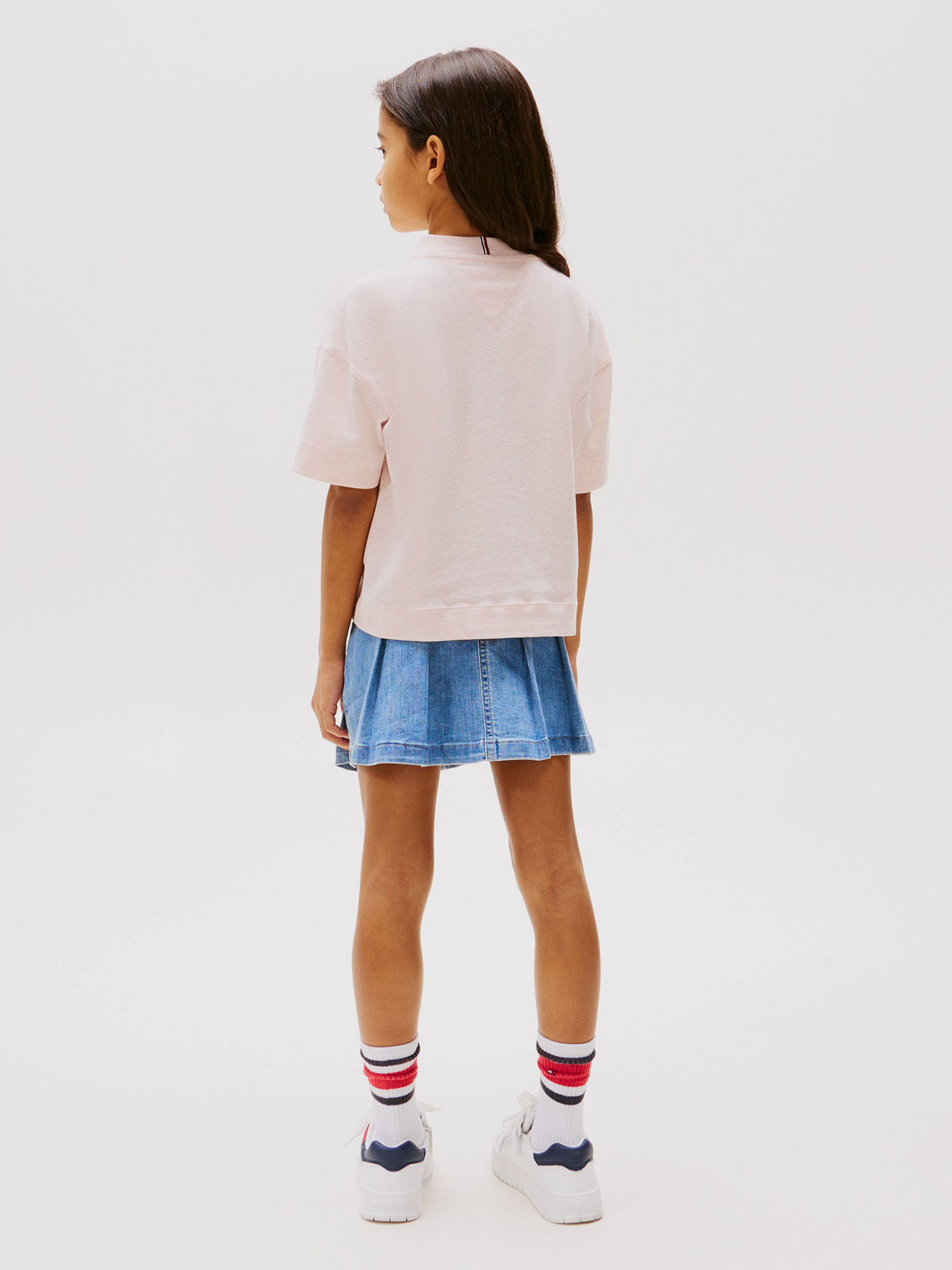 POLERA JASPEADA CON LOGO VARSITY - 3