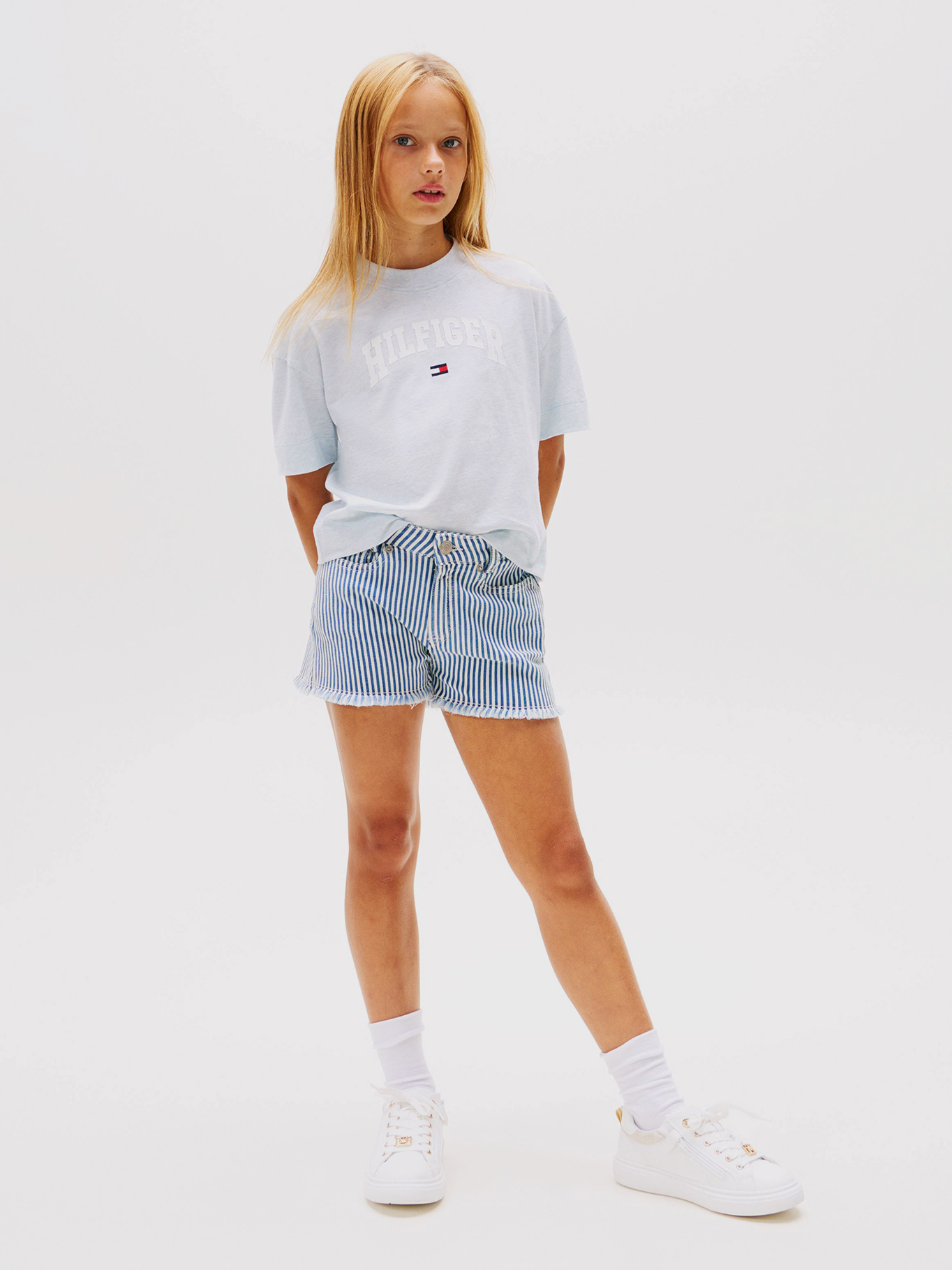 POLERA JASPEADA CON LOGO VARSITY - 2