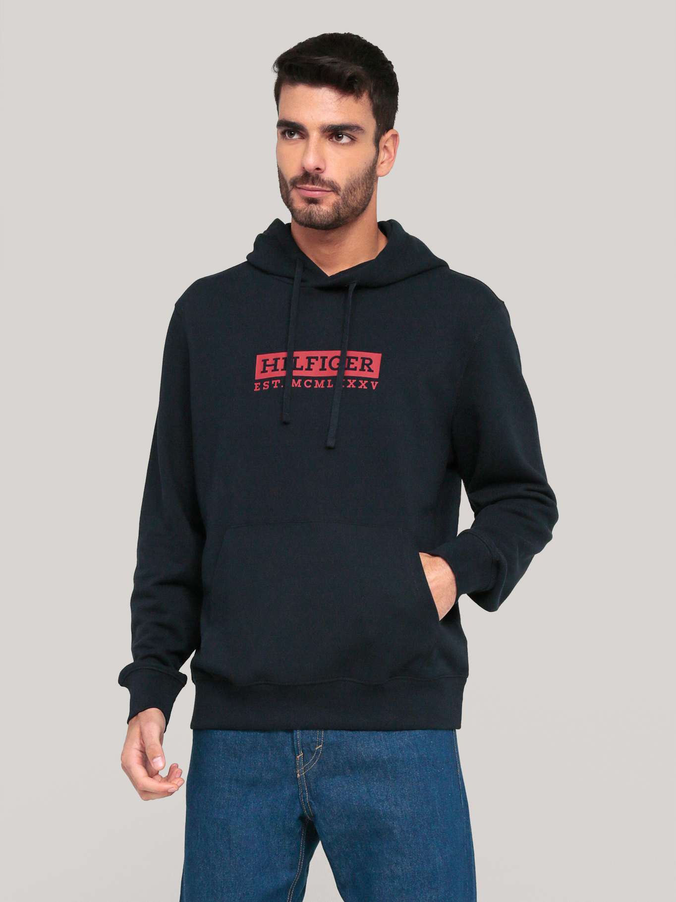 POLERON HOODIE COLOUR TO COLOUR LOGO - 1