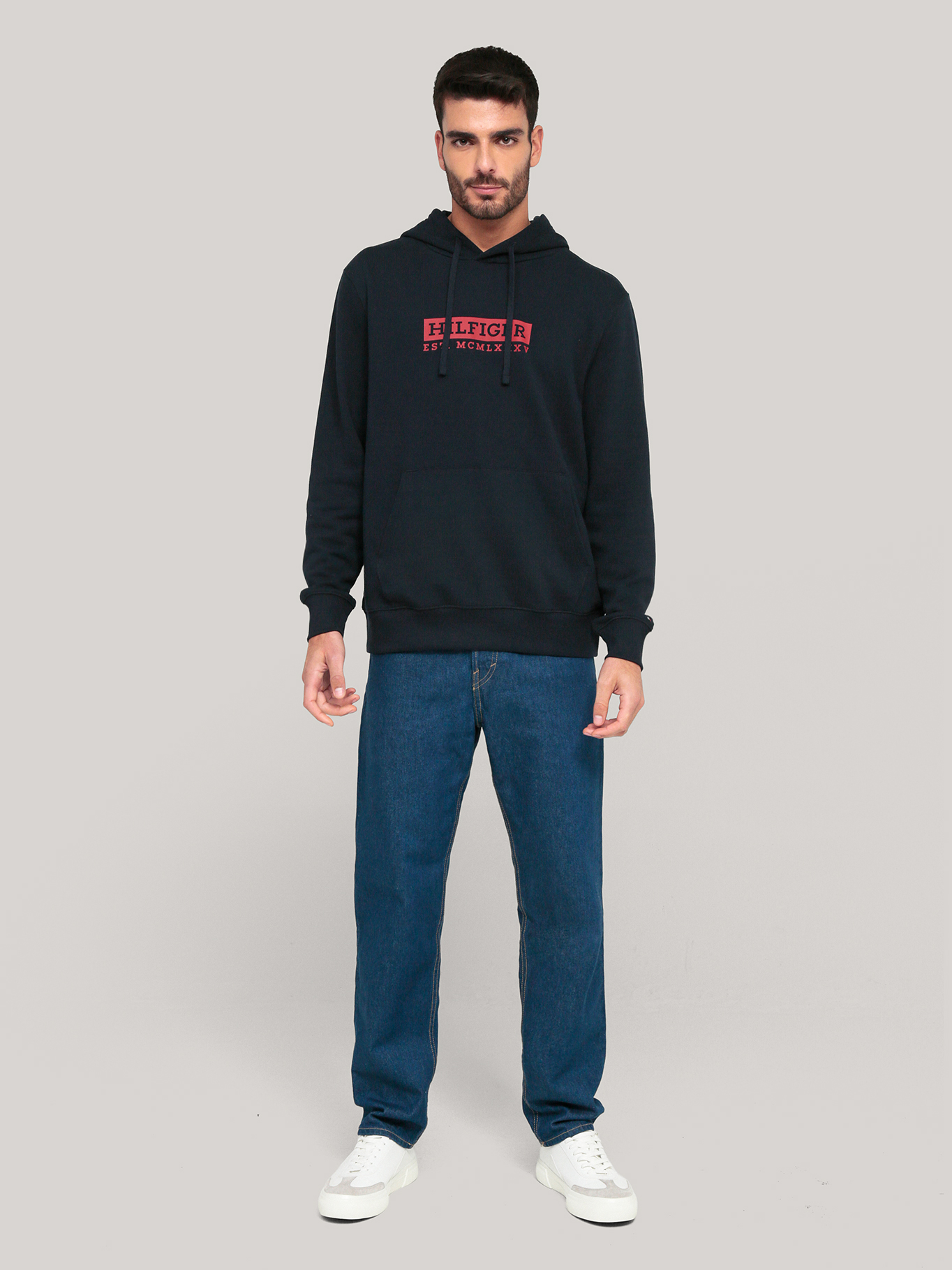 POLERON HOODIE COLOUR TO COLOUR LOGO - 2