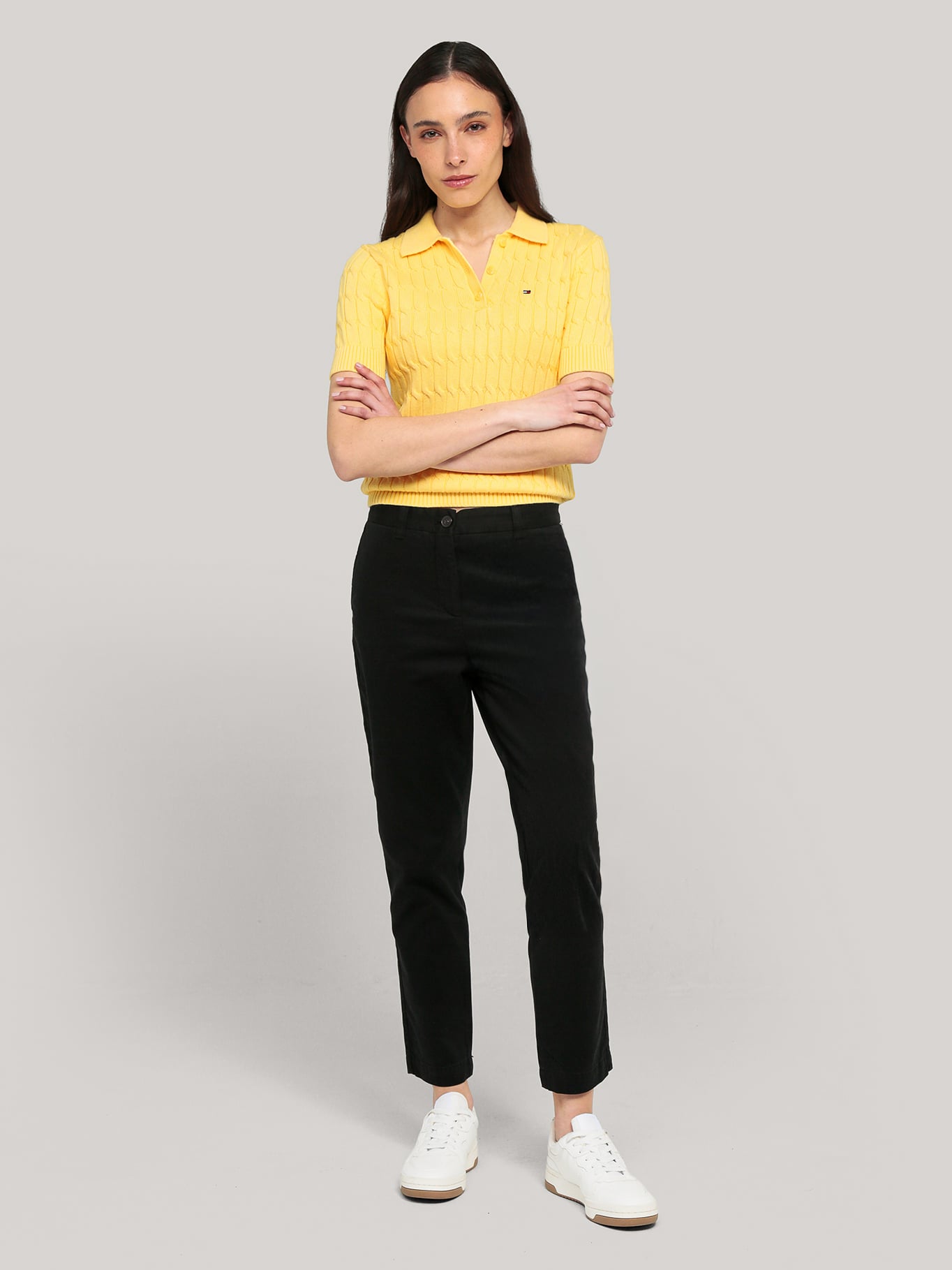 SWEATER CABLE SOLID - 2