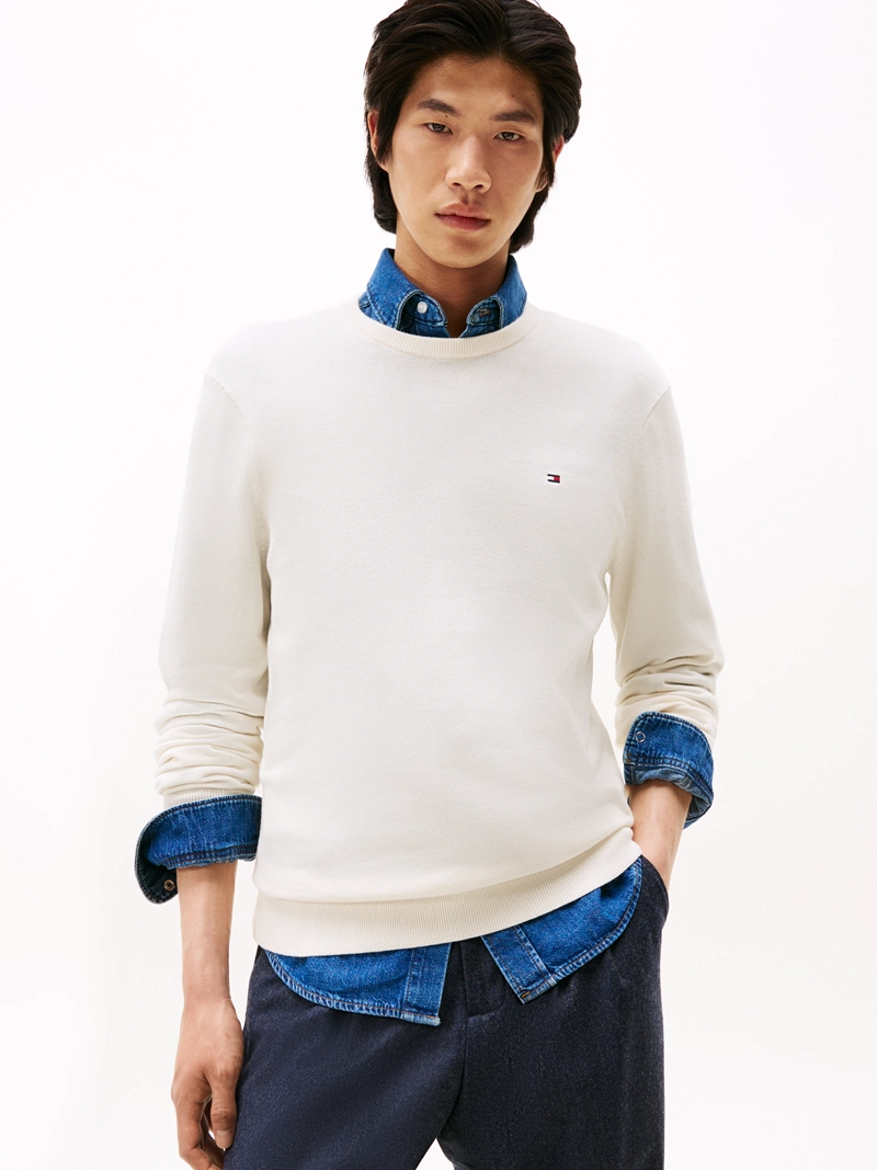 SWEATER ESSENTIAL C-NECK - 1