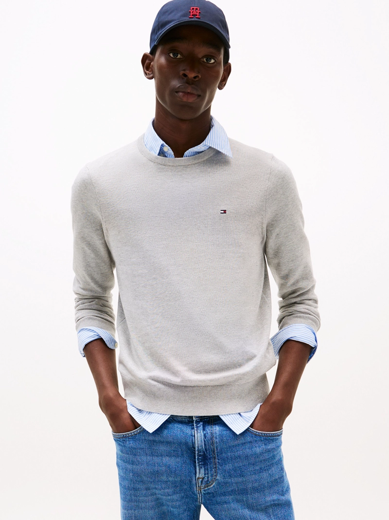 SWEATER ESSENTIAL C-NECK - 1