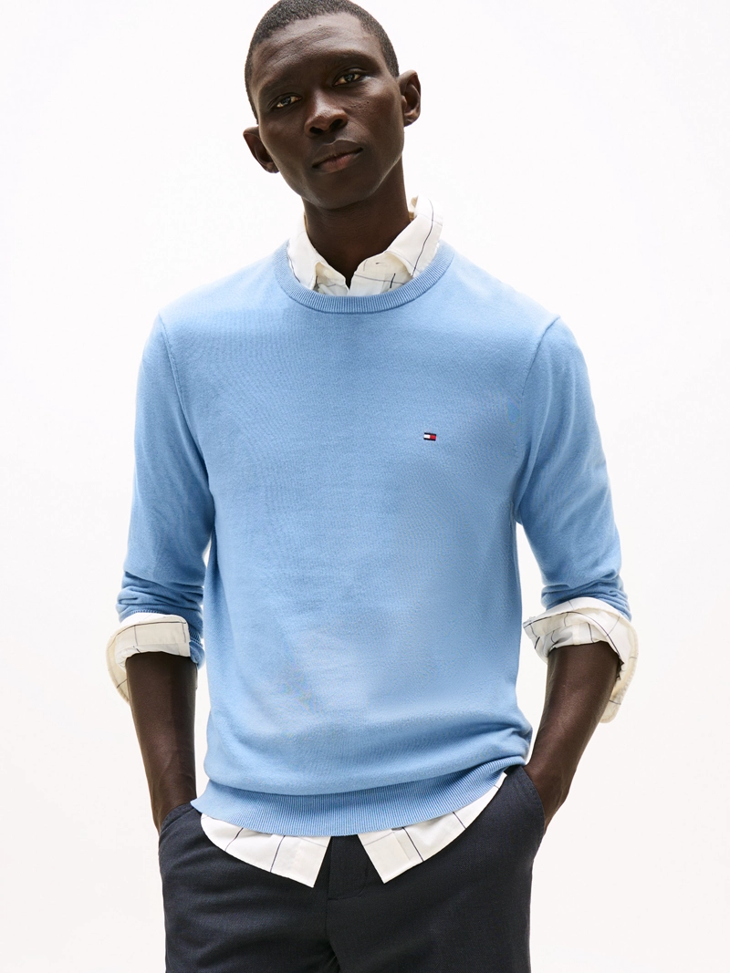 SWEATER ESSENTIAL C-NECK - 1