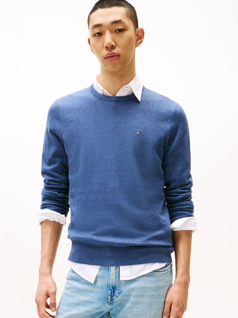 SWEATER ESSENTIAL C-NECK - 1