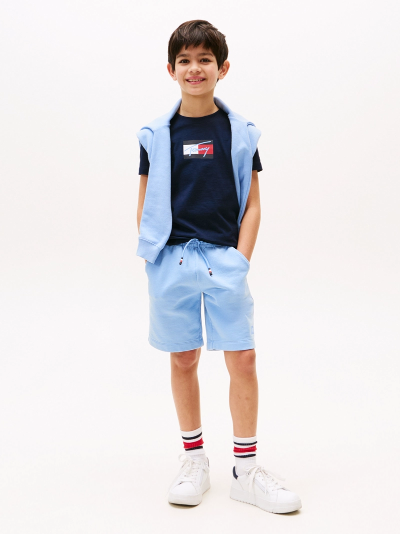 POLERA SCRIPT FLAG LOGO - 2