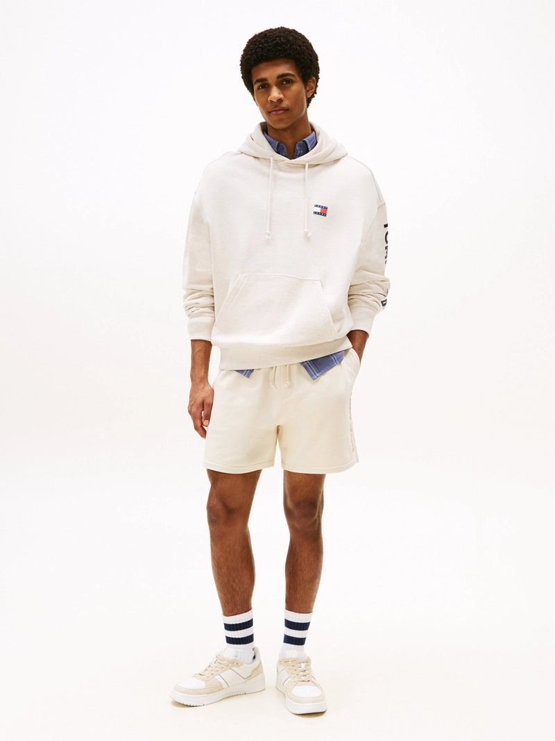 POLERON HOODIE CROPPED CON LOGO - 2