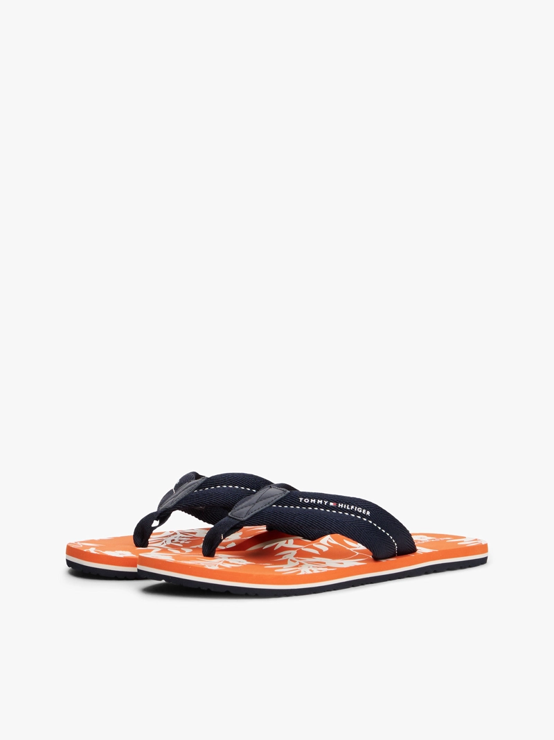 SANDALIAS CON LOGO ESTAMPADO - 1