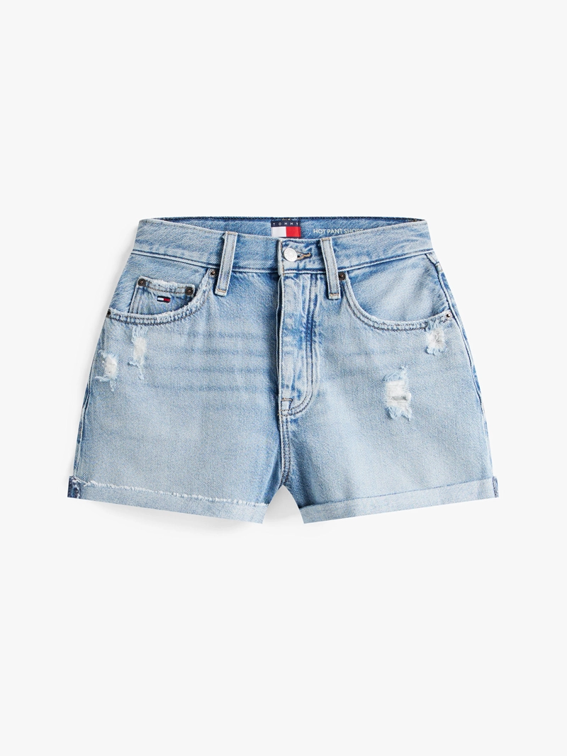 SHORTS DENIM CON LOGO - 5