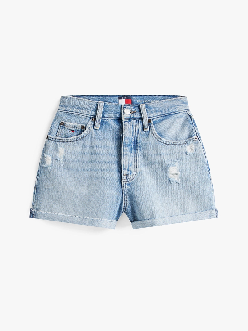 SHORTS DENIM CON LOGO - 5