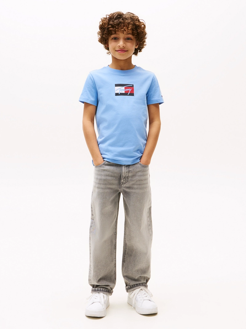POLERA SCRIPT FLAG LOGO - 2