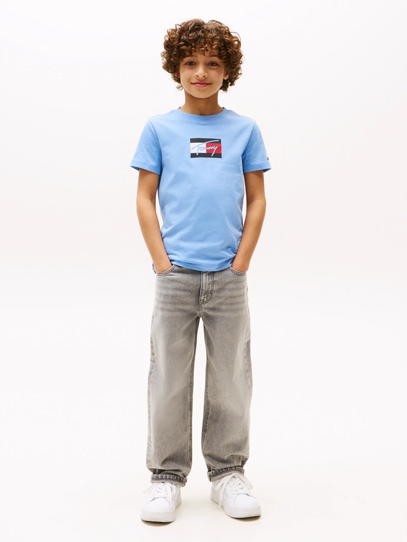POLERA SCRIPT FLAG LOGO - 2