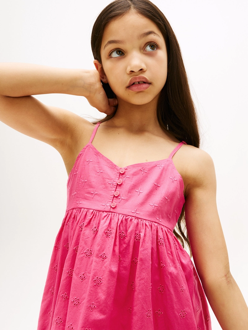 VESTIDO BRODERIE SOLID - 4
