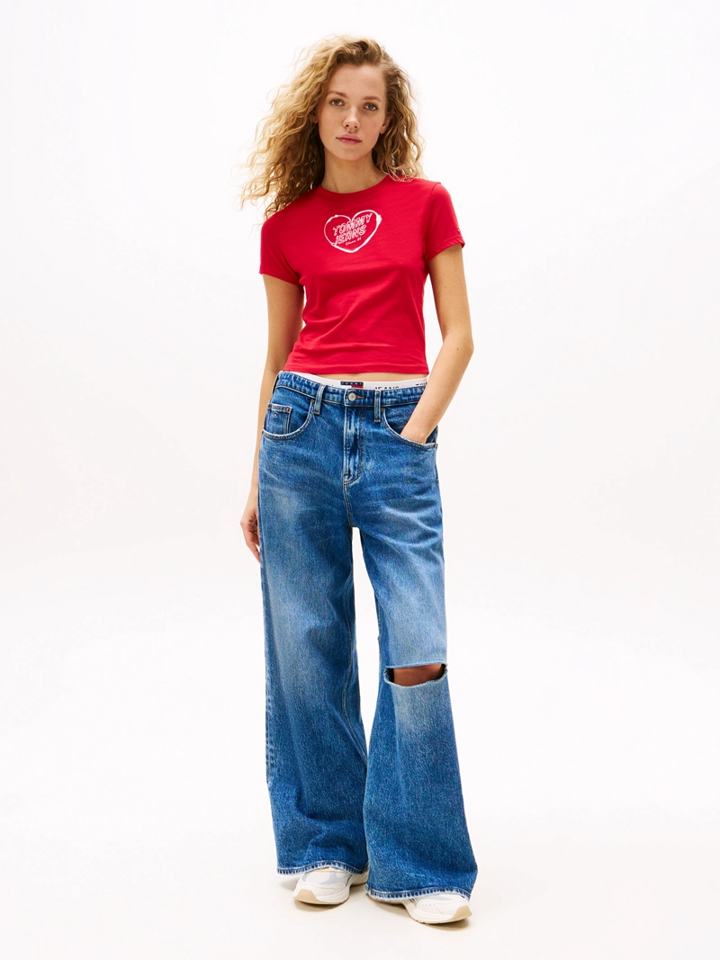 POLERA HEART LOGO SLIM FIT - 2