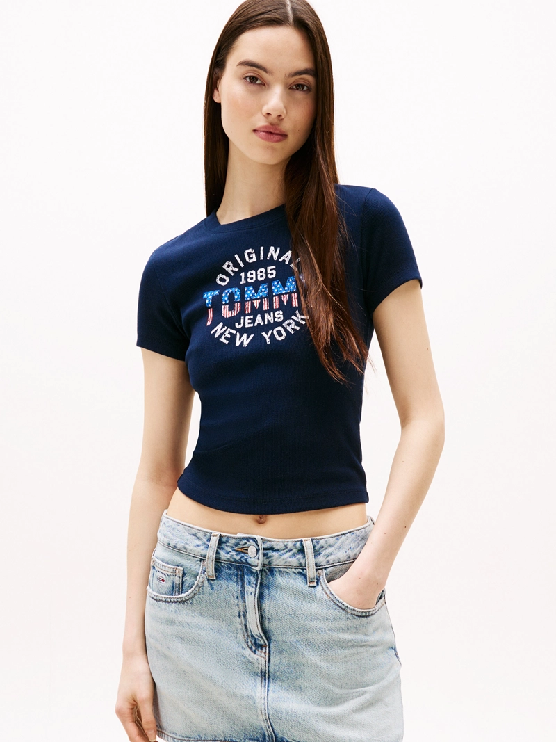 POLERA ACANALADA SLIM FIT - 1