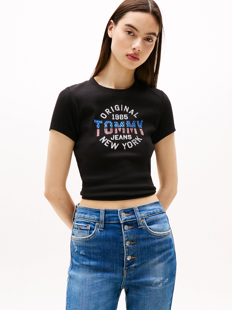 POLERA ACANALADA SLIM FIT - 1