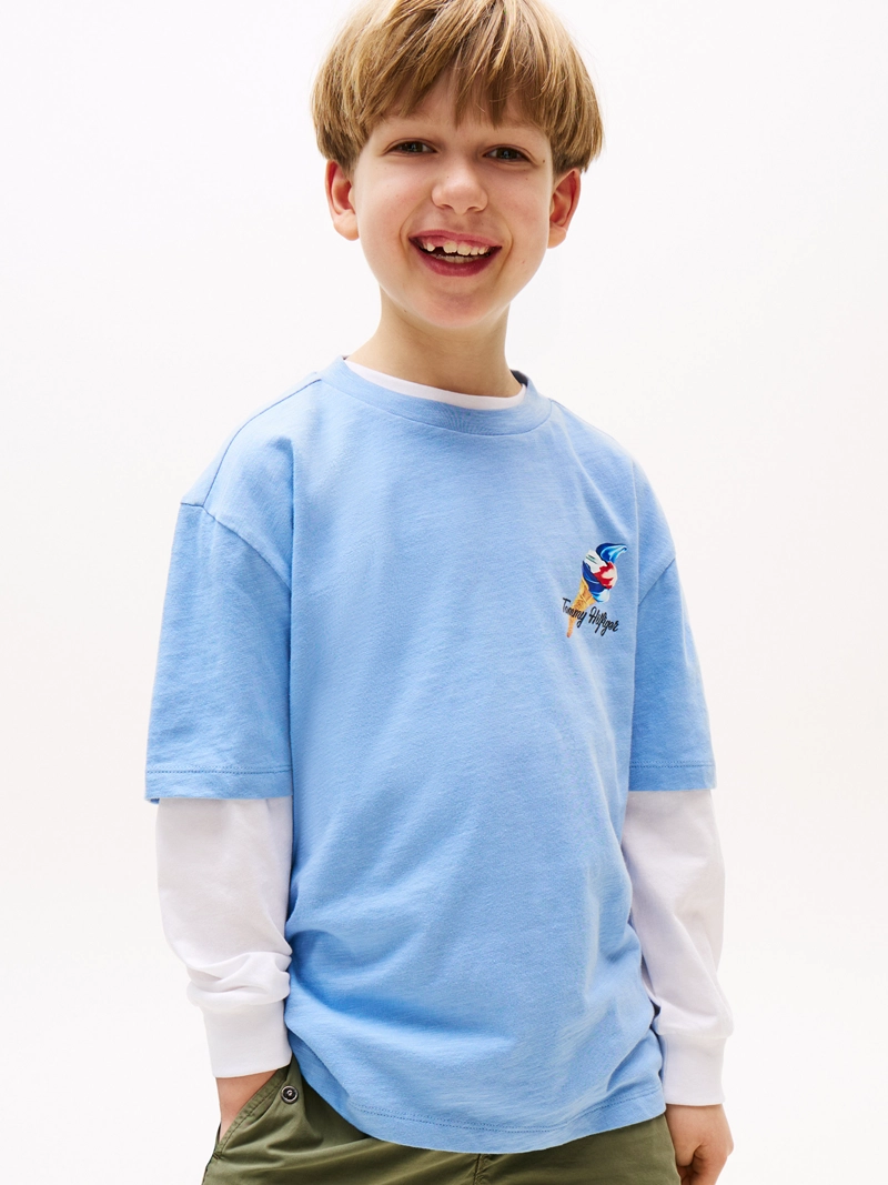 POLERA PHOTO PRINT LOGO - 1