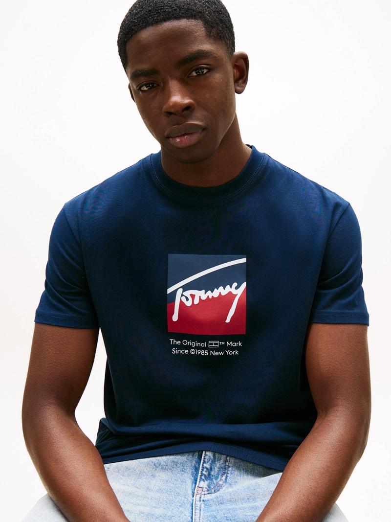 POLERA CON LOGO DISTINTIVO REGULAR FIT - 4