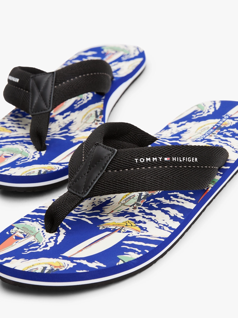 SANDALIAS CON SURF PRINT - 7