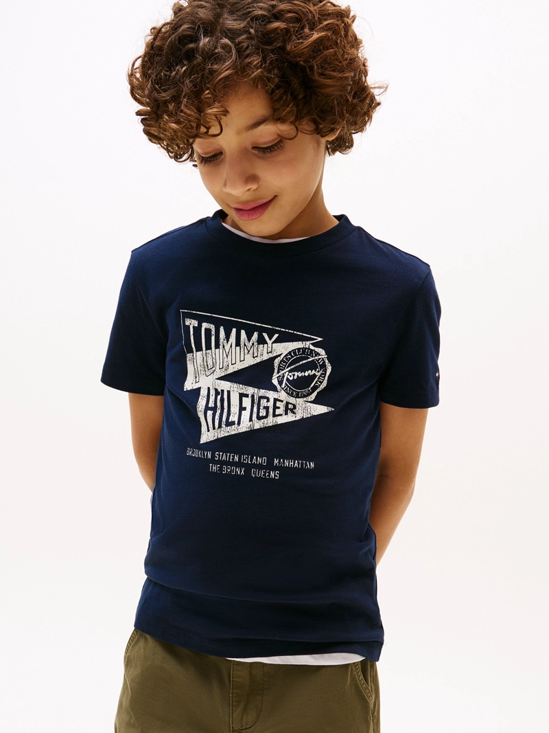 POLERA CON ESTAMPADO GRAFICO - 1
