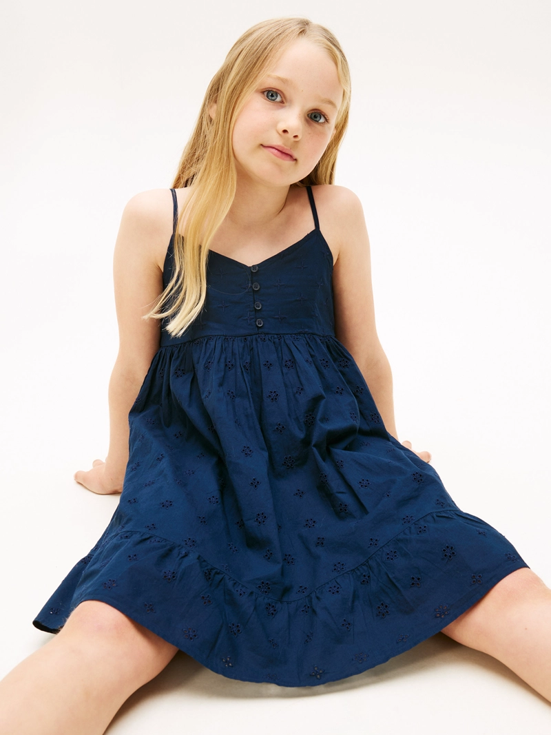 VESTIDO BRODERIE SOLID - 4