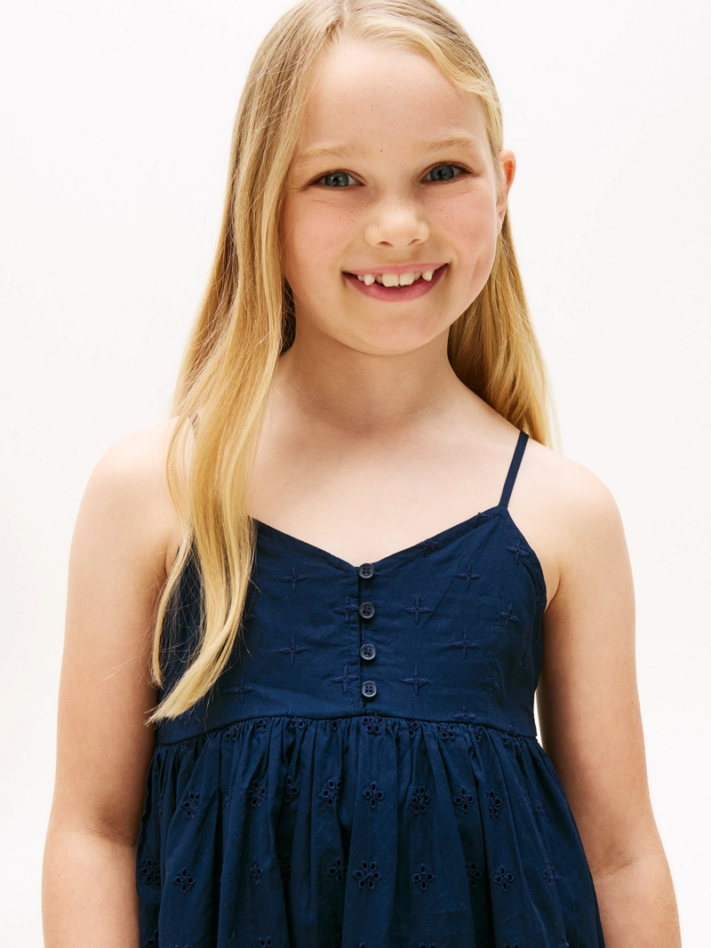 VESTIDO BRODERIE SOLID - 5