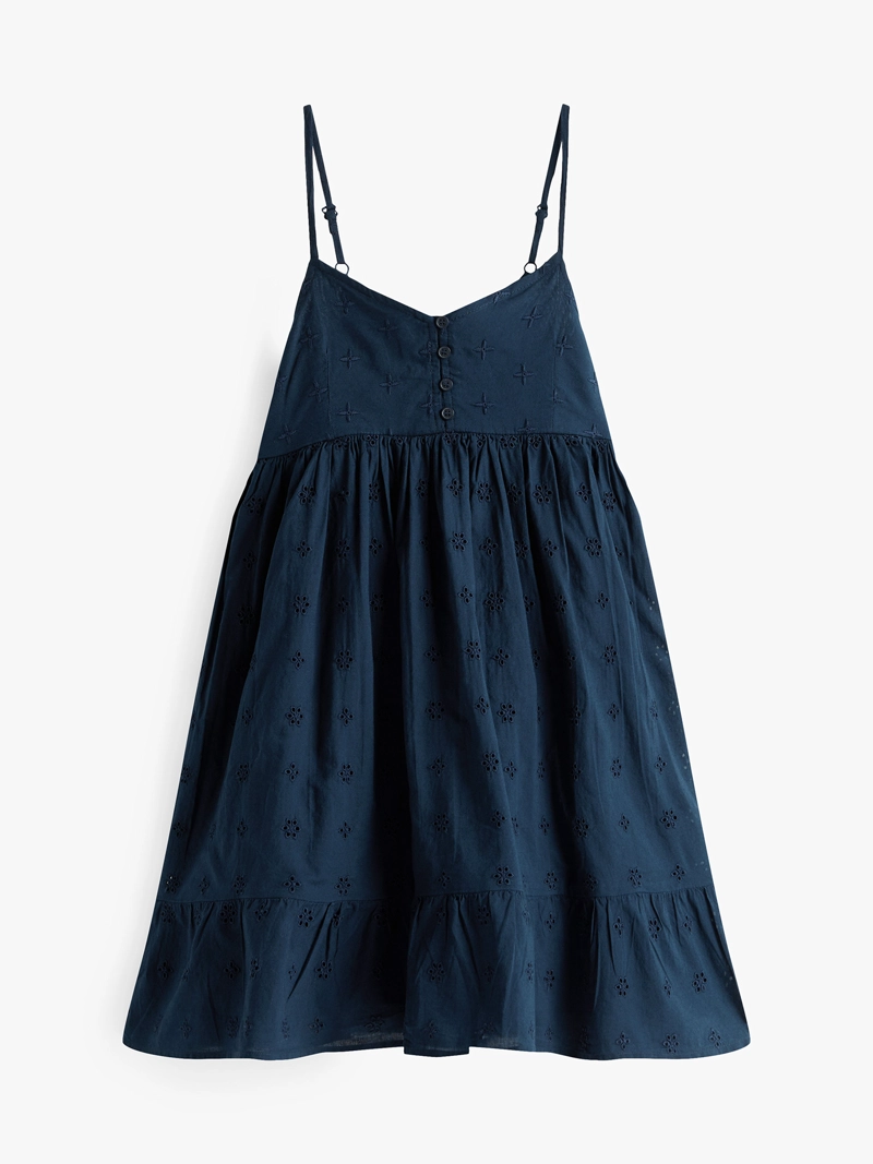 VESTIDO BRODERIE SOLID - 6