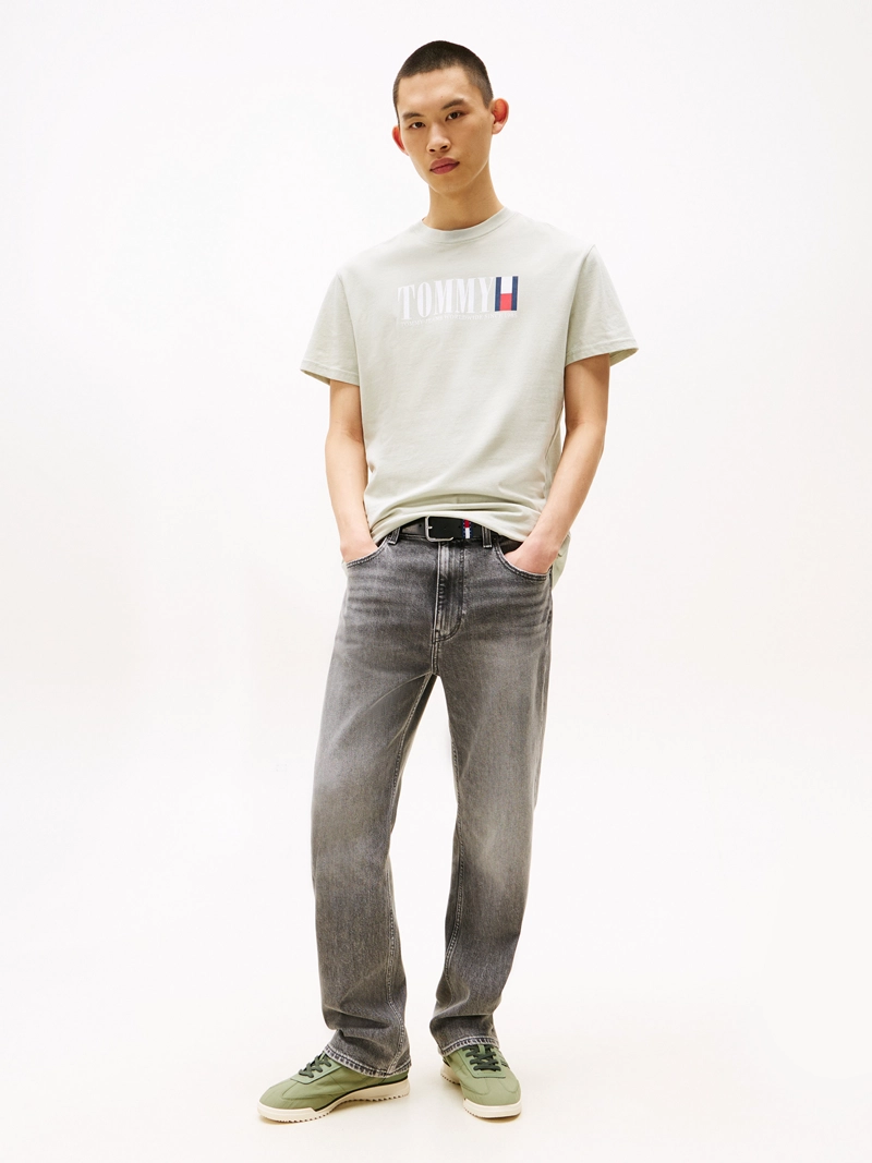 POLERA C-NECK CON LOGO REGULAR FIT - 2