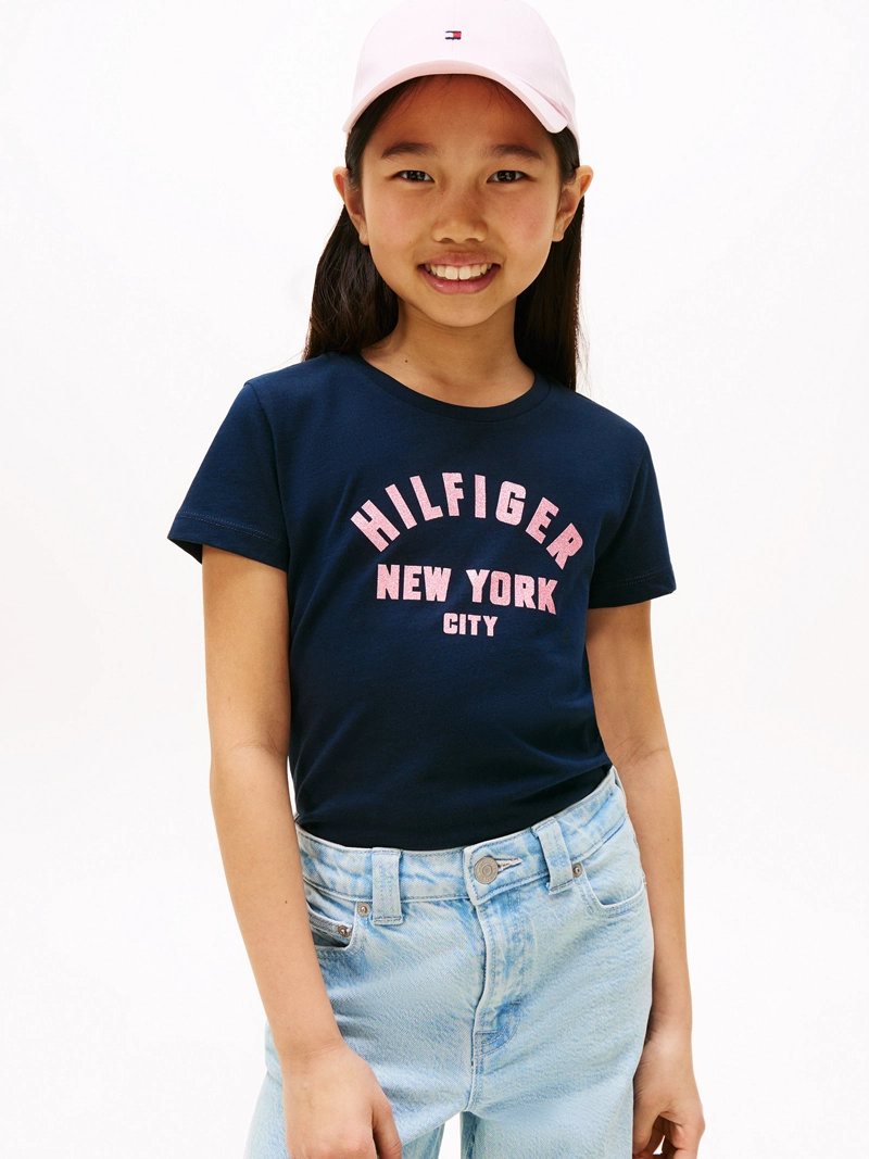 POLERA CON LOGO NYC CURVO - 1