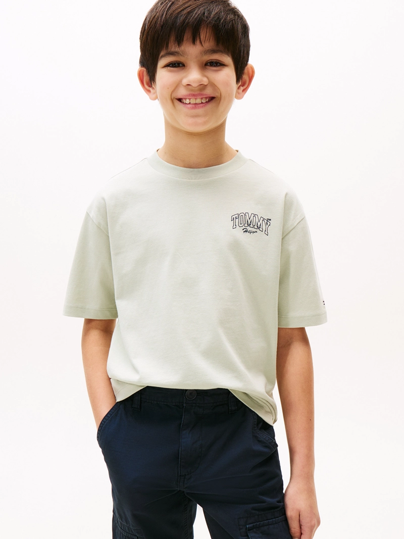 POLERA VARSITY GRAPHIC LOGO - 1