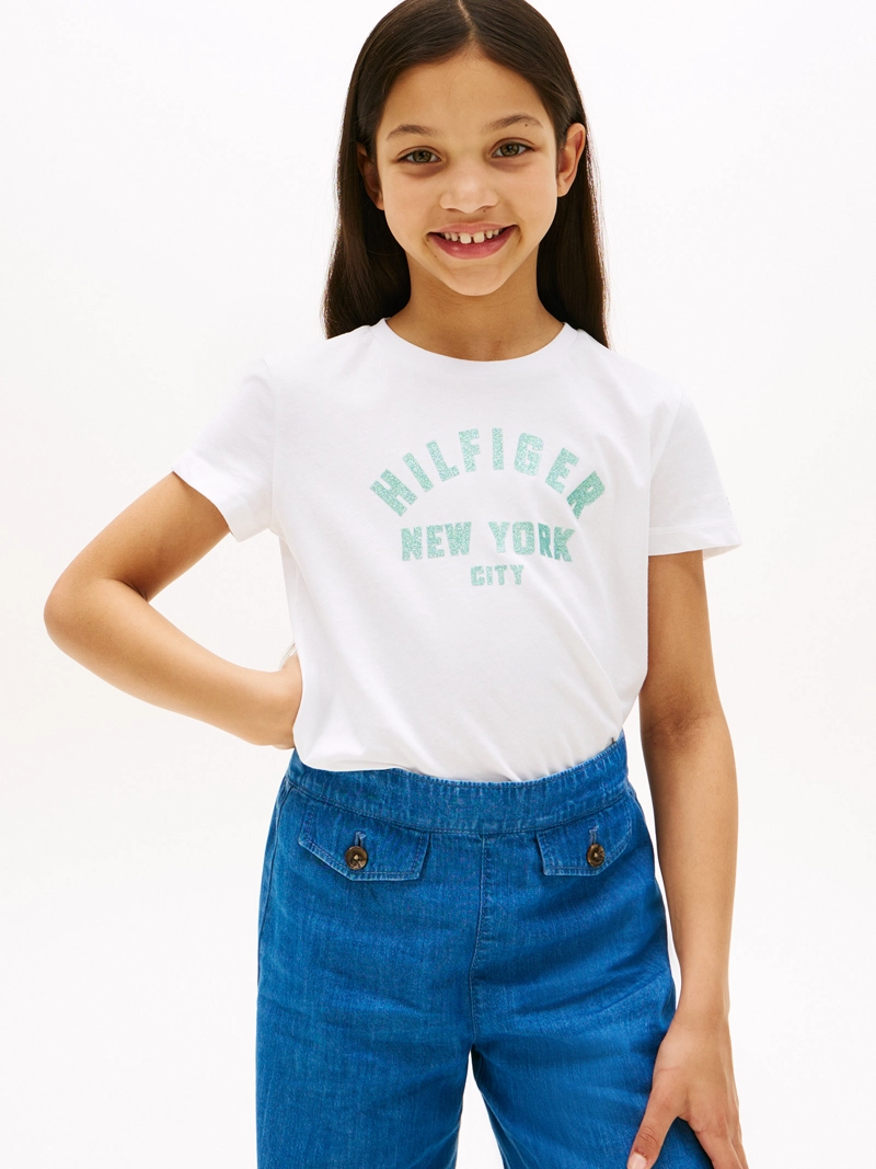 POLERA CON LOGO NYC CURVO - 1