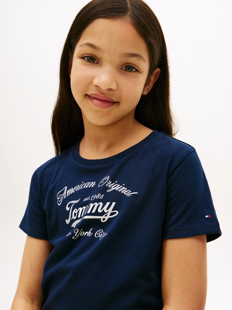 POLERA SCRIPT LOGO METALIZADO - 4