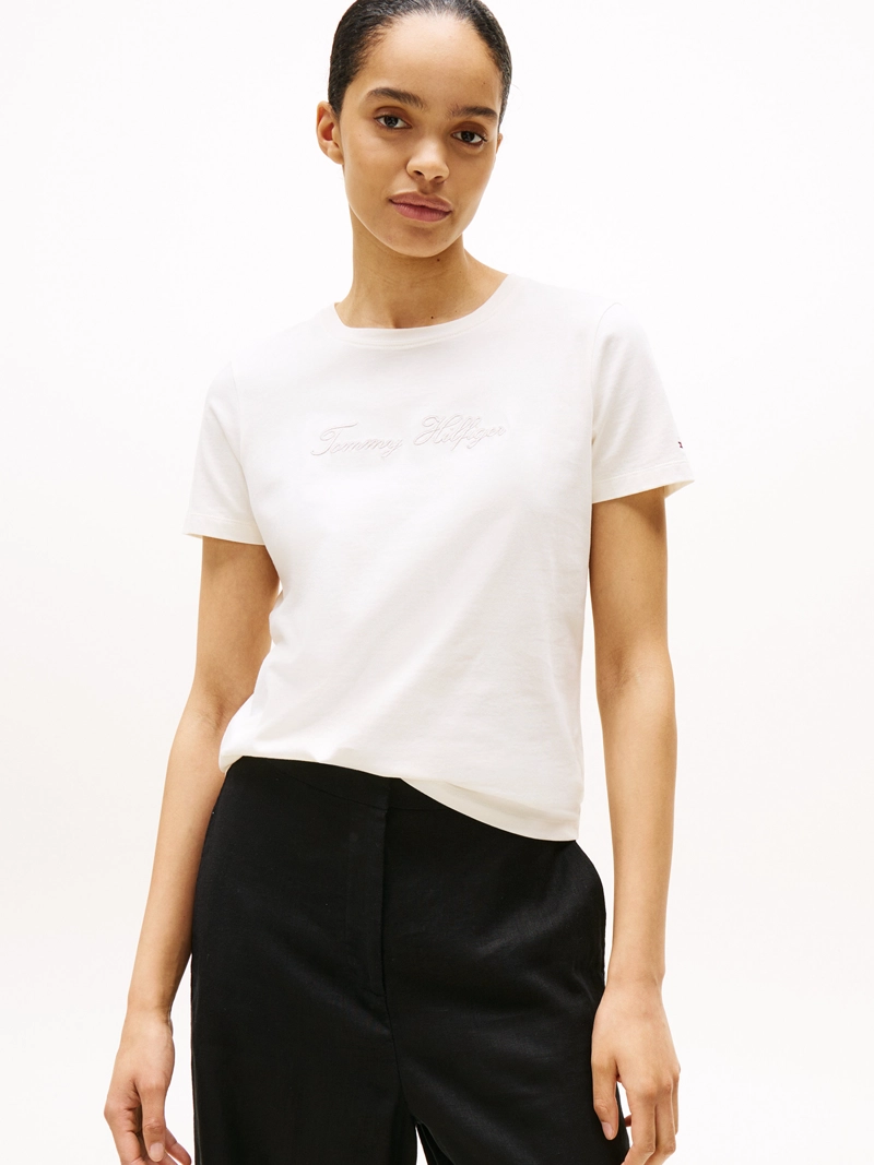 POLERA LOGO LUREX SCRIPT REGULAR FIT - 1