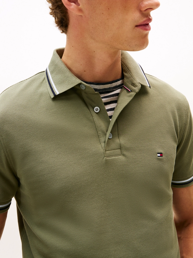 POLO SEASONAL RIBETEADO SLIM FIT - 4
