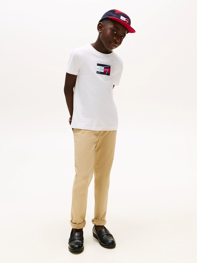 POLERA SCRIPT FLAG LOGO - 2