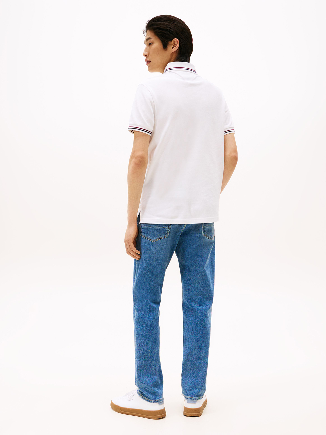 POLO CON RIBETES TIPPED SLIM FIT - 3