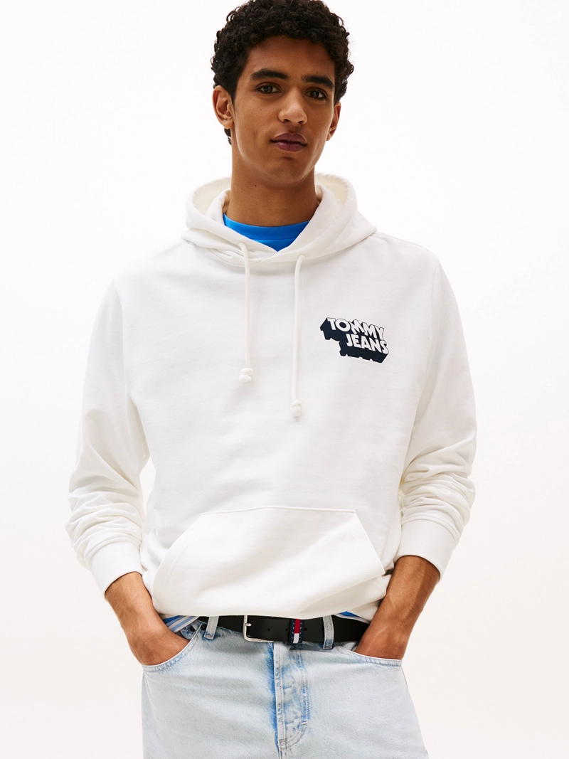 POLERON HOODIE LOGO GRAFICO - 1