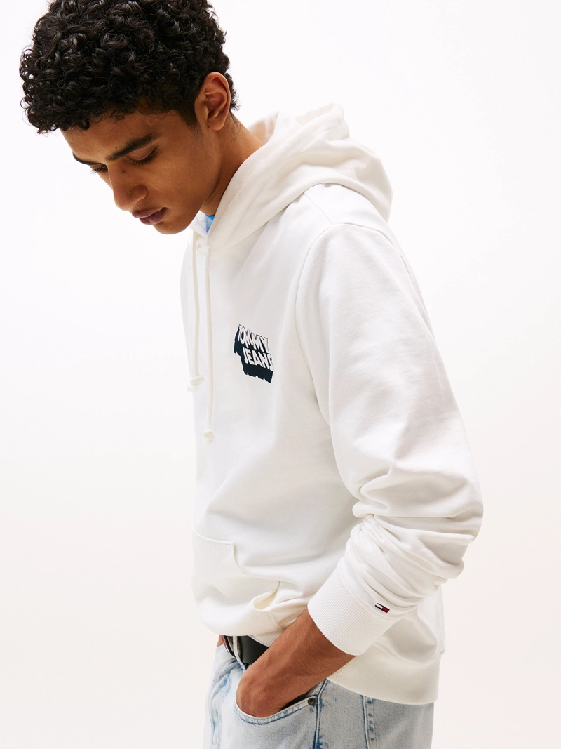 POLERON HOODIE LOGO GRAFICO - 4